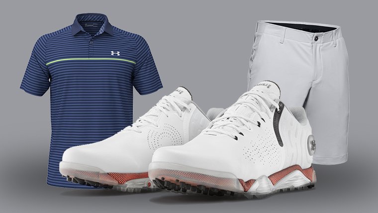 Spieth 5 shoes completing an outfit